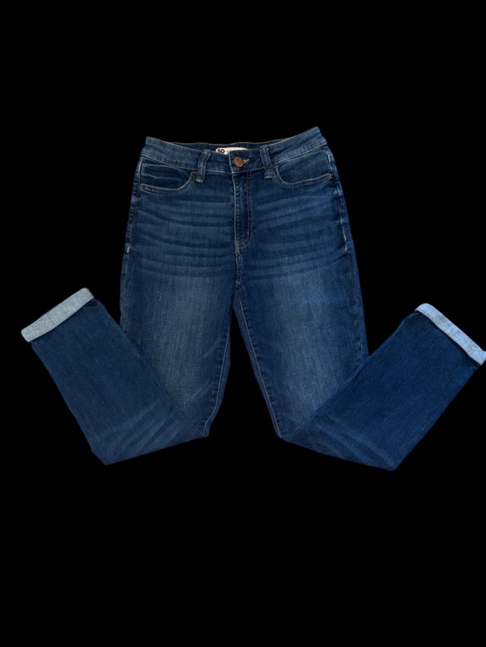 SO High Rise Cropped Jegging Jeans Women’s Size 5/27W - Picture 3 of 6